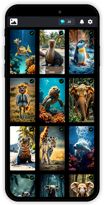 Animal Mix Illustration 1